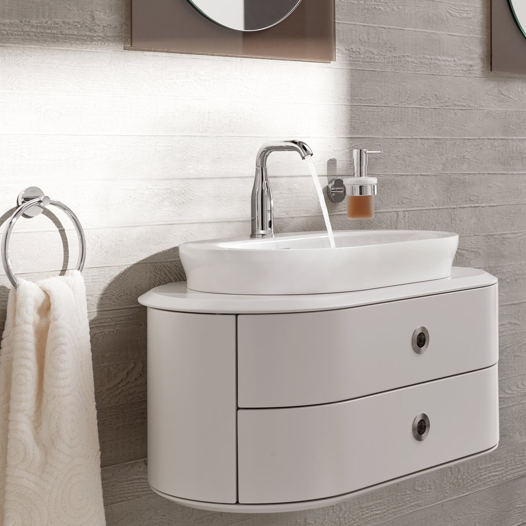 GROHE ESSENCE E kontaktløst batteri 147mm tut/6V 1h u/bl t/hw u