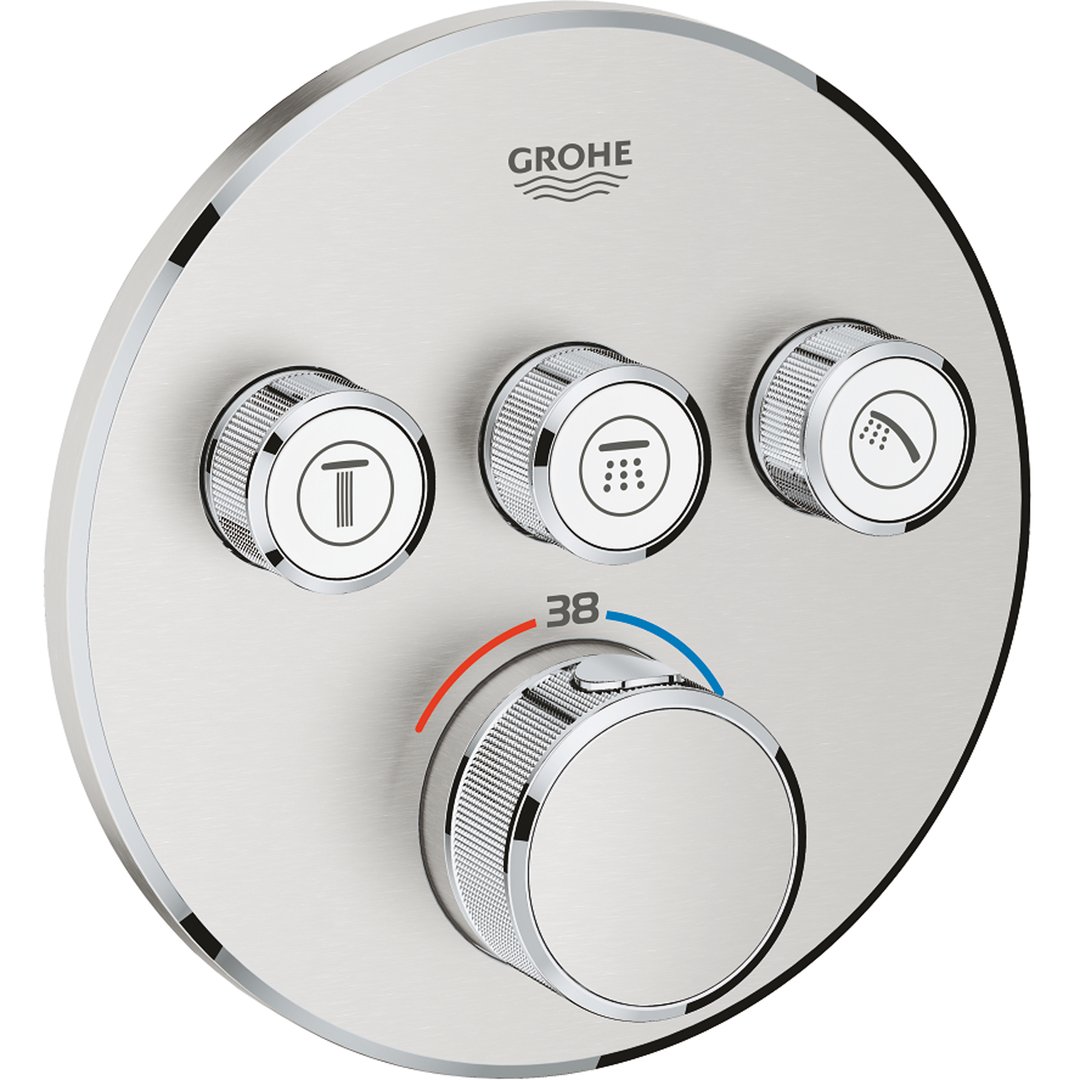 GROHE Grohtherm SmartControl Termostat med 3 ventiler
