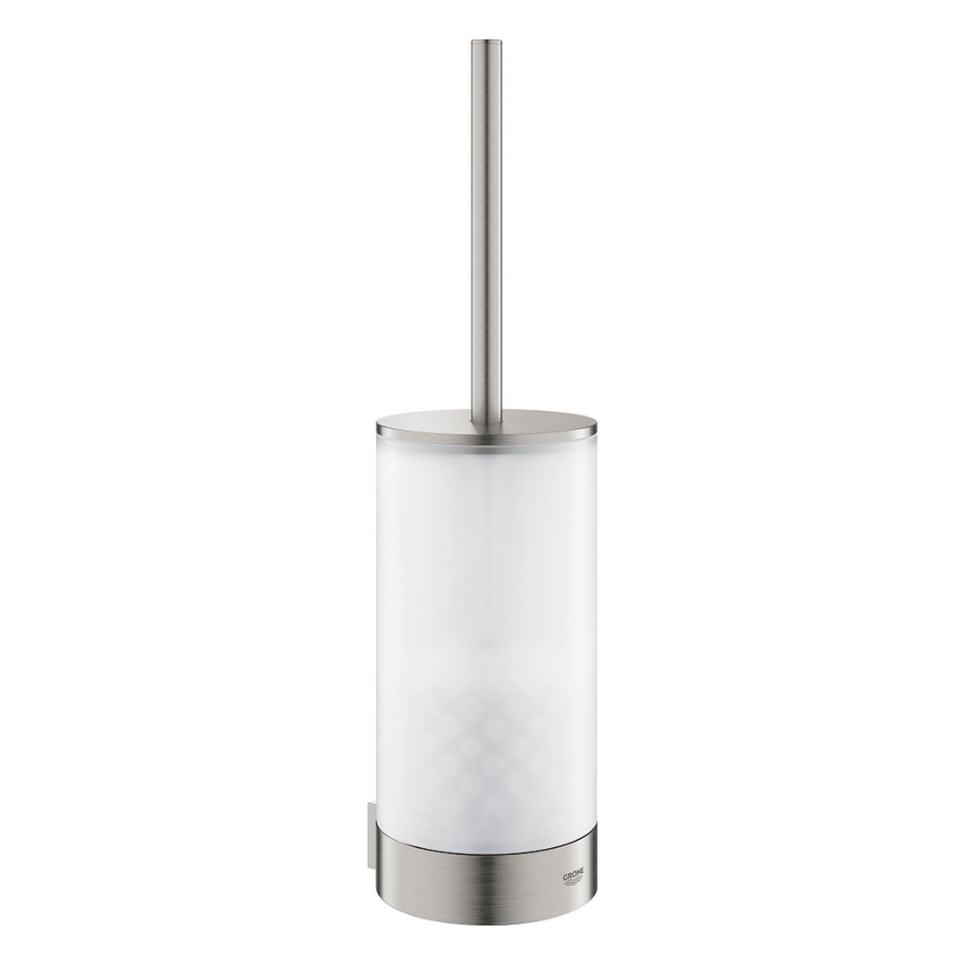 GROHE SELECTION toalettbørste 383mm holder/skålglass/messing Supe
