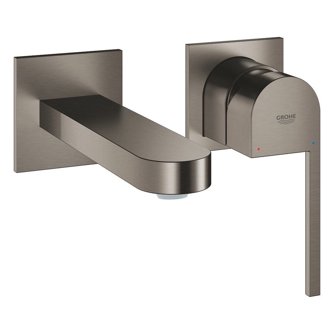 GROHE PLUS 2019 ettgreps blandebatteri 147 mm tut 2-hulls t/h/veggfeste messi