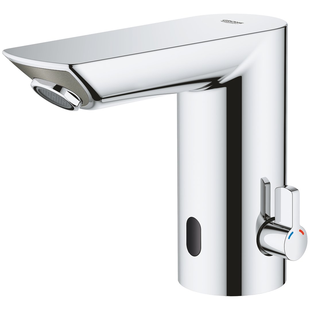 GROHE BAU COSMOPOLITAN berøringsfritt batteri 110mm tut/6V 1h m/bl