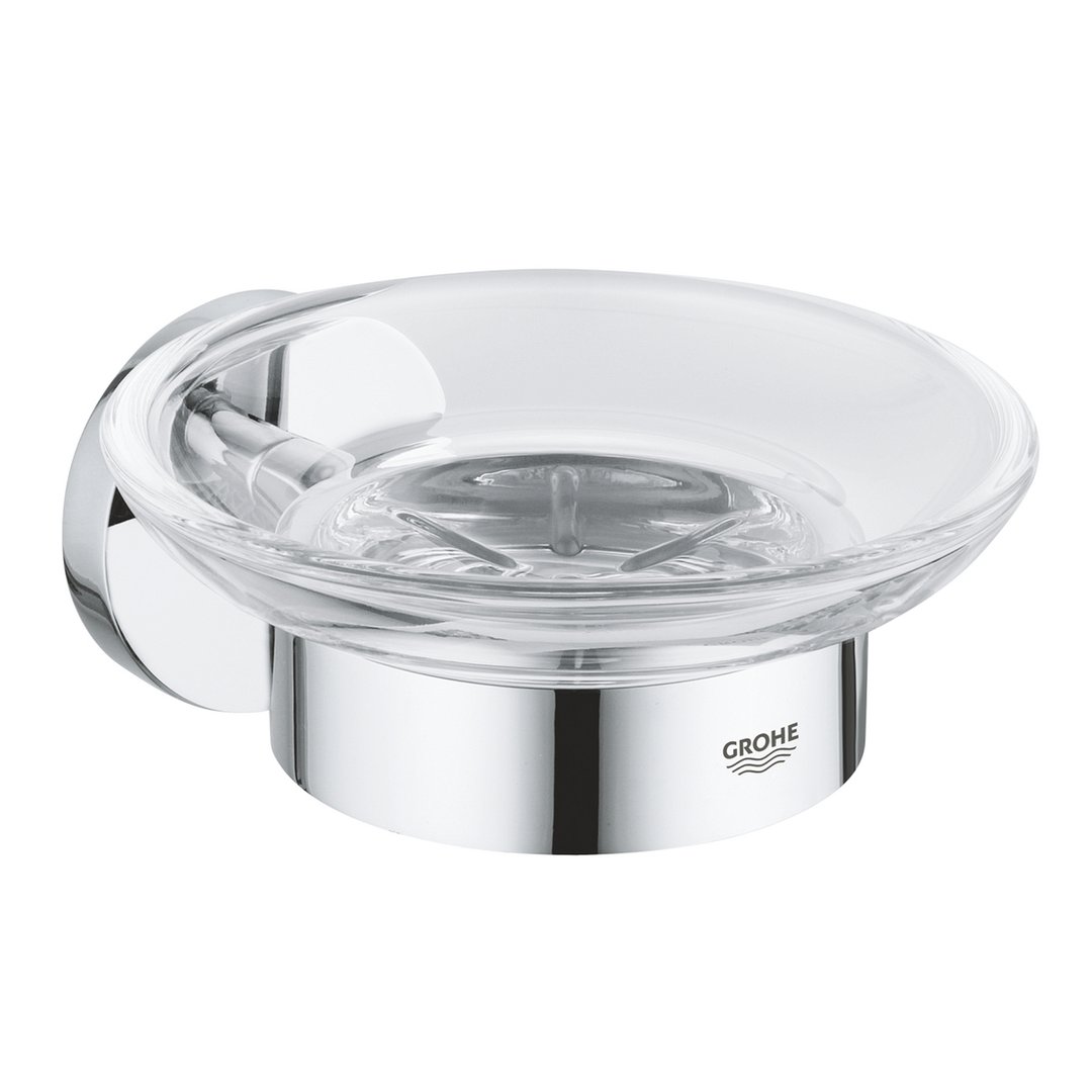 GROHE START såpeskål m/holder glass/metall ca