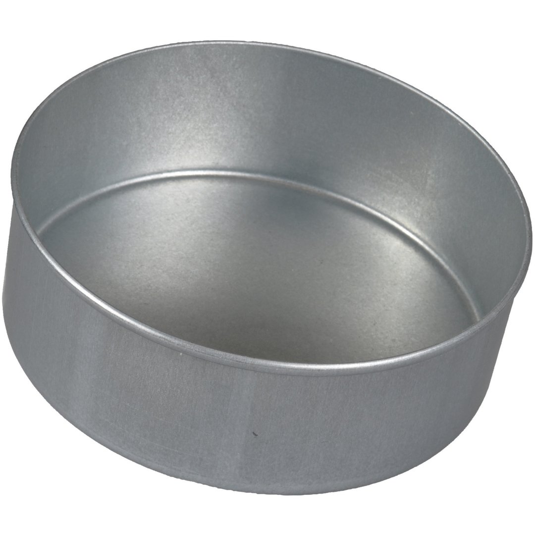 115314 Endelokk med muffe, galvanisert 100 mm