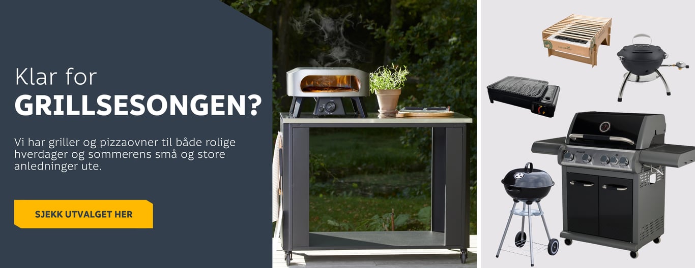 Vi har alt du trenger til grillsesongen