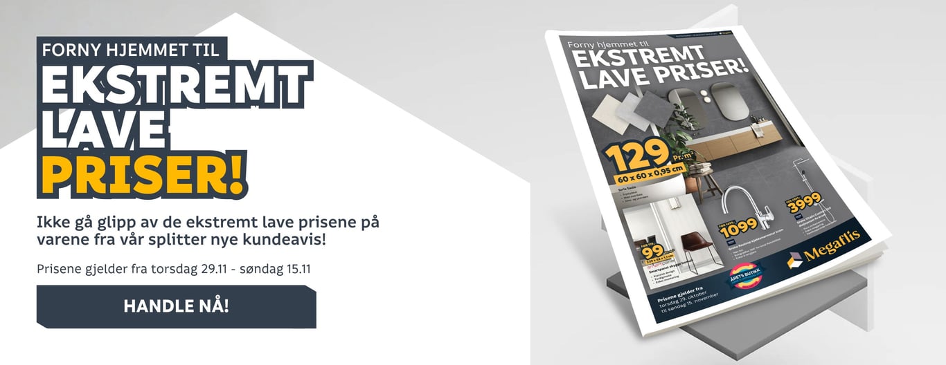 Ny kundeavis med nye ekstremt lave priser!