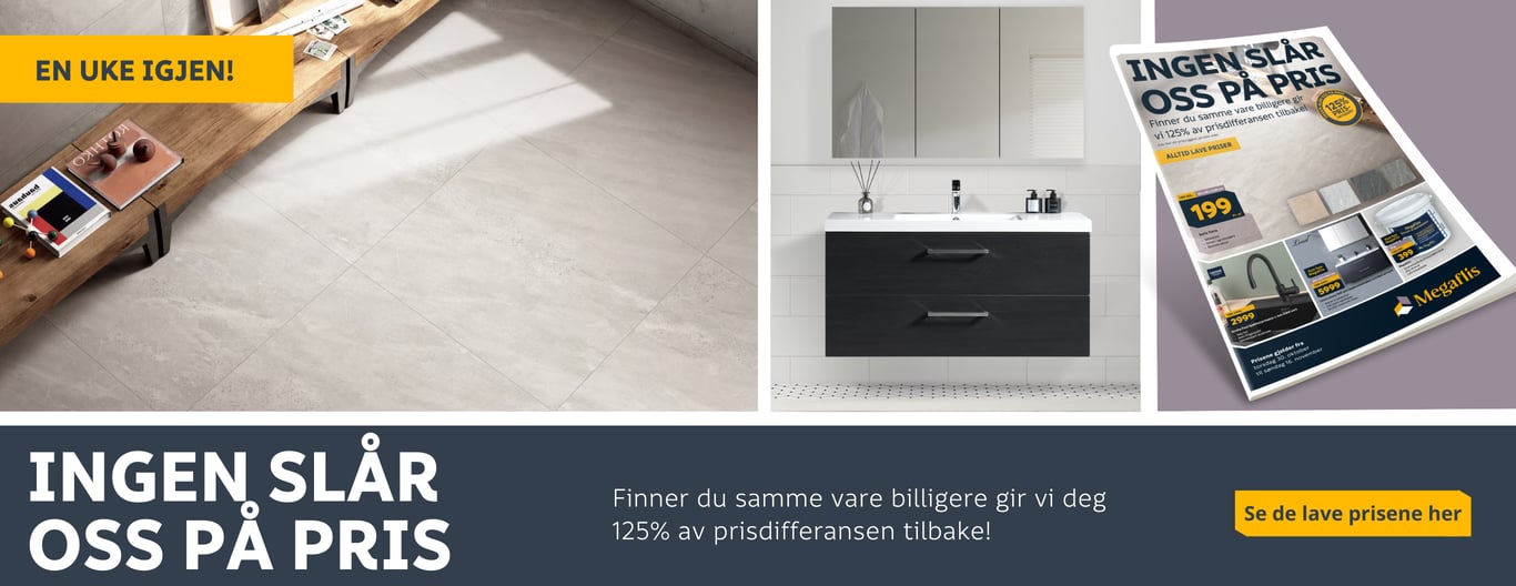 Mer enn lave priser! Du finner alltid lave priser hos megaflis!