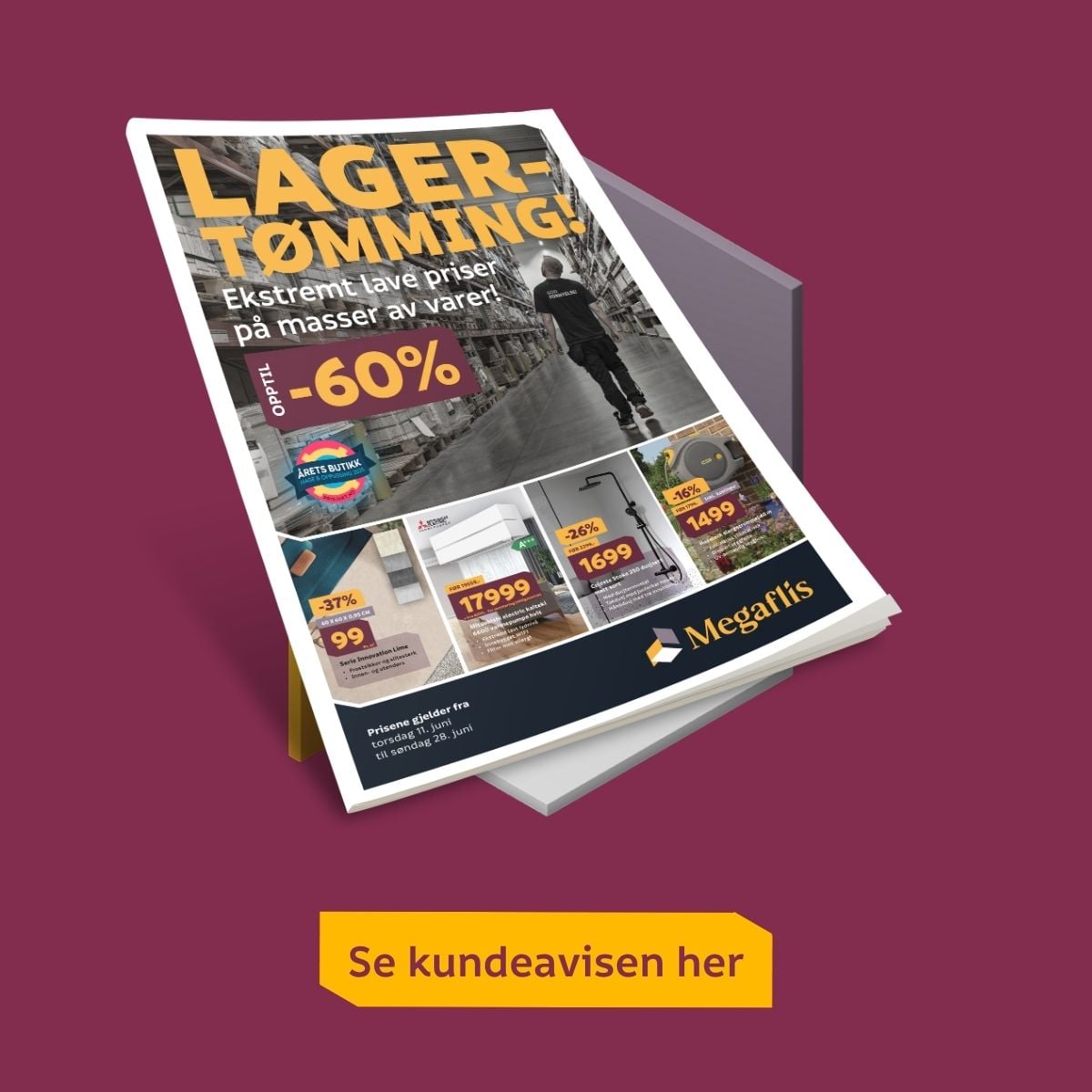 Lagertømming!