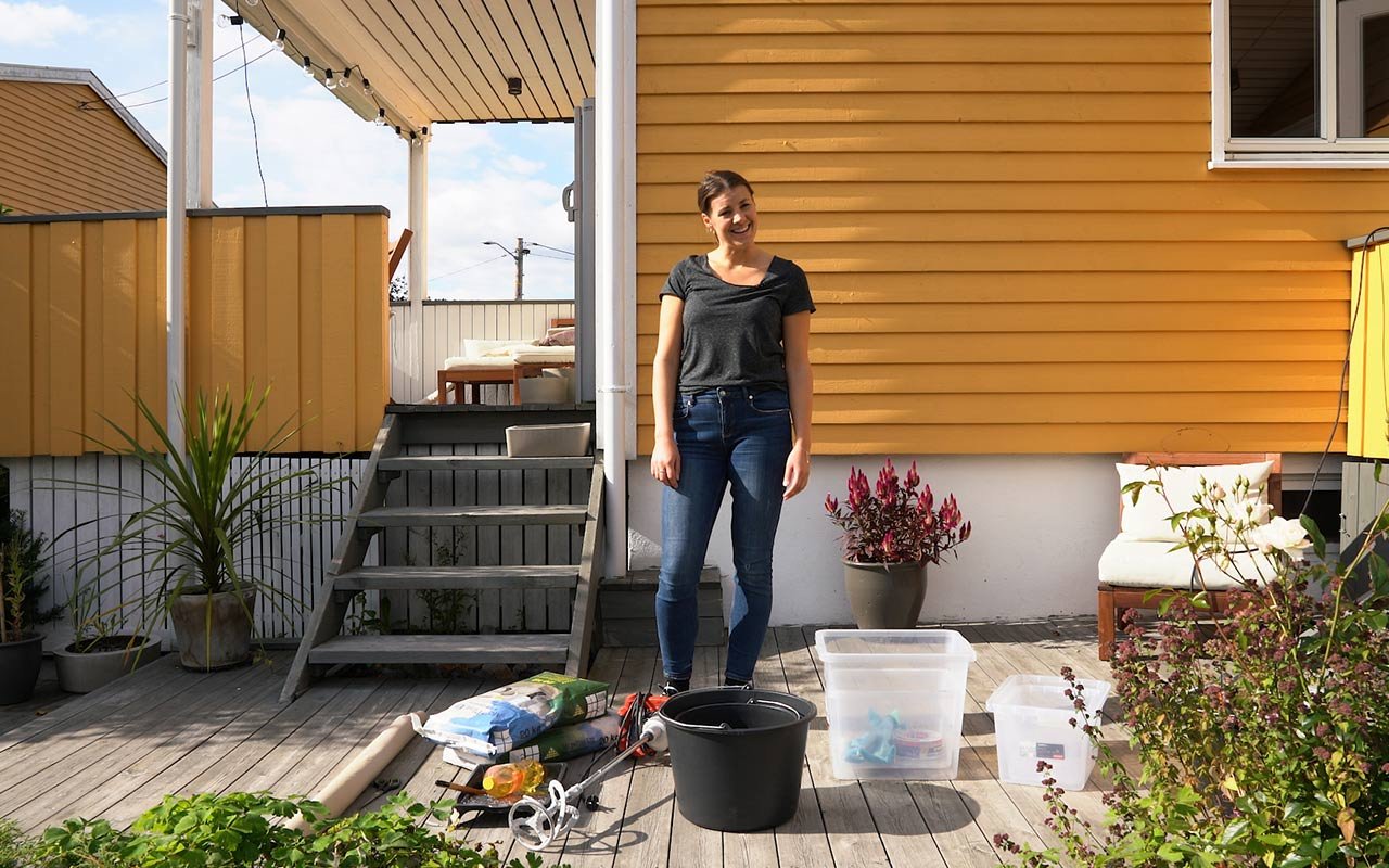 Støp egne betongpotter