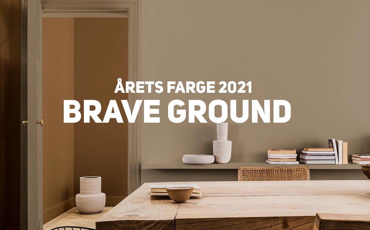 Brave Ground - årets farge 2021