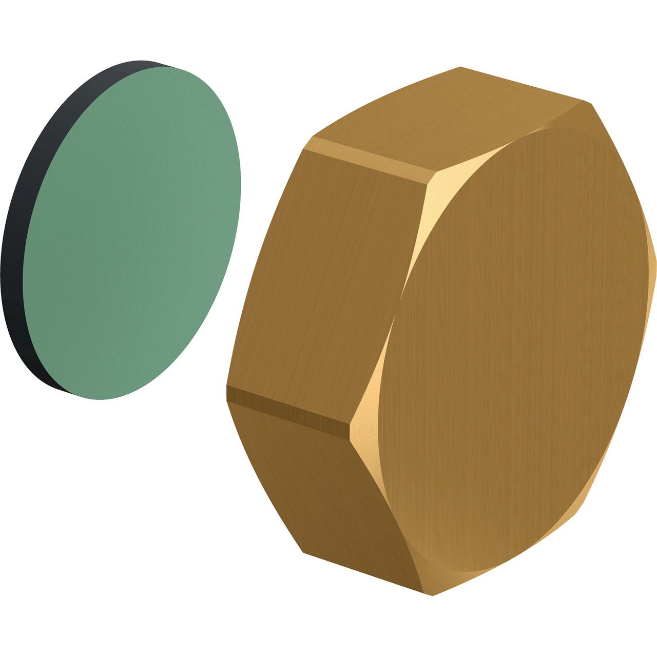 UPONOR AQUA PLUS ENDELOKK M/PLANPAKNING 3/4"FT