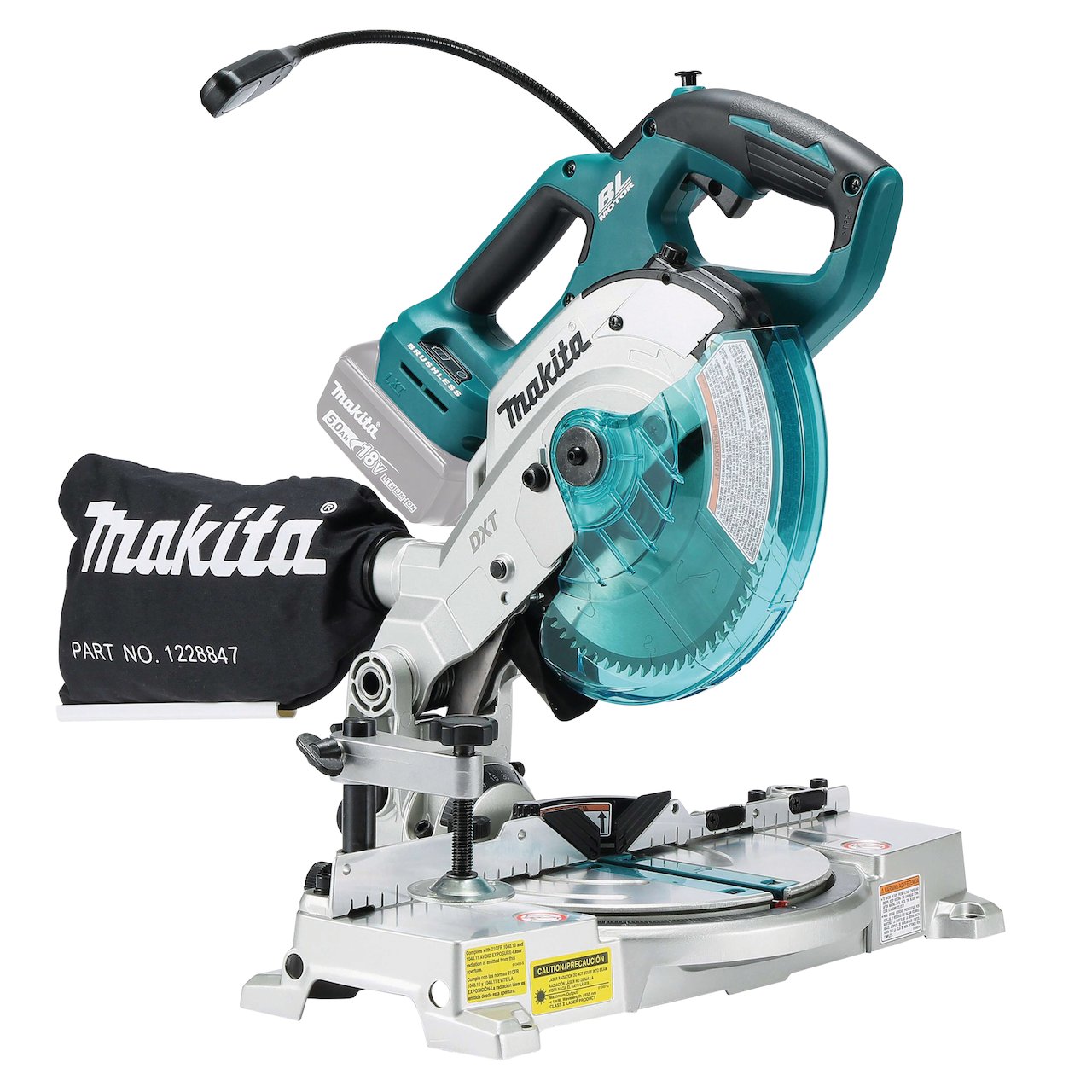 MAKITA KAPPSAG DLS600Z 165MM 18V BØRSTELØS