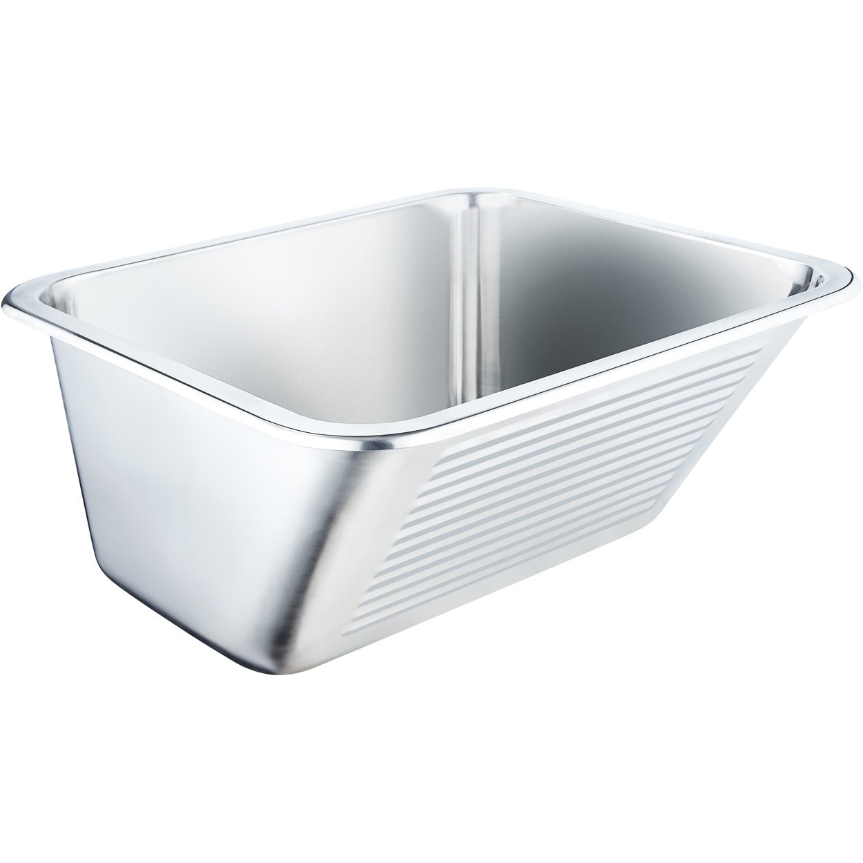 CELESTE VASKEKAR 50X45 CM M/ BESLAG OG PROPP RUSTFRITT STÅL CELESTE VASKEKAR 50X45 CM M/ BESLAG OG PROPP RUSTFRITT STÅL