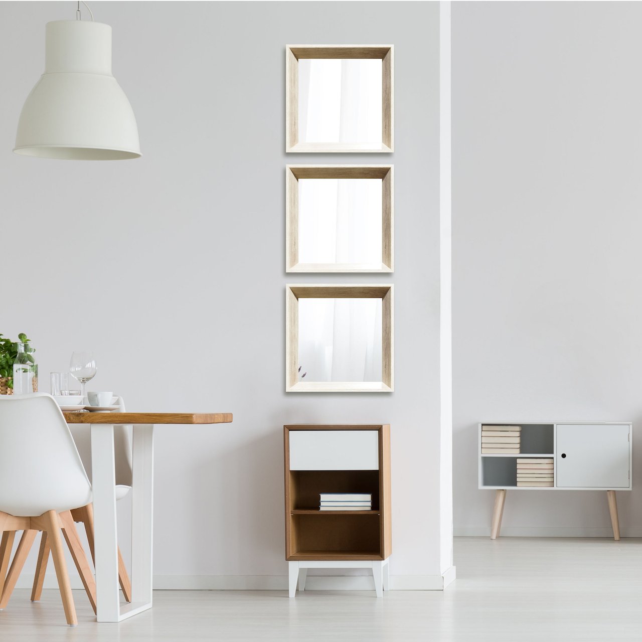 LIND VEJLE SPEIL 21X21 CM 3 STK, OAK LIND VEJLE SPEIL 21X21 CM 3 STK, OAK
