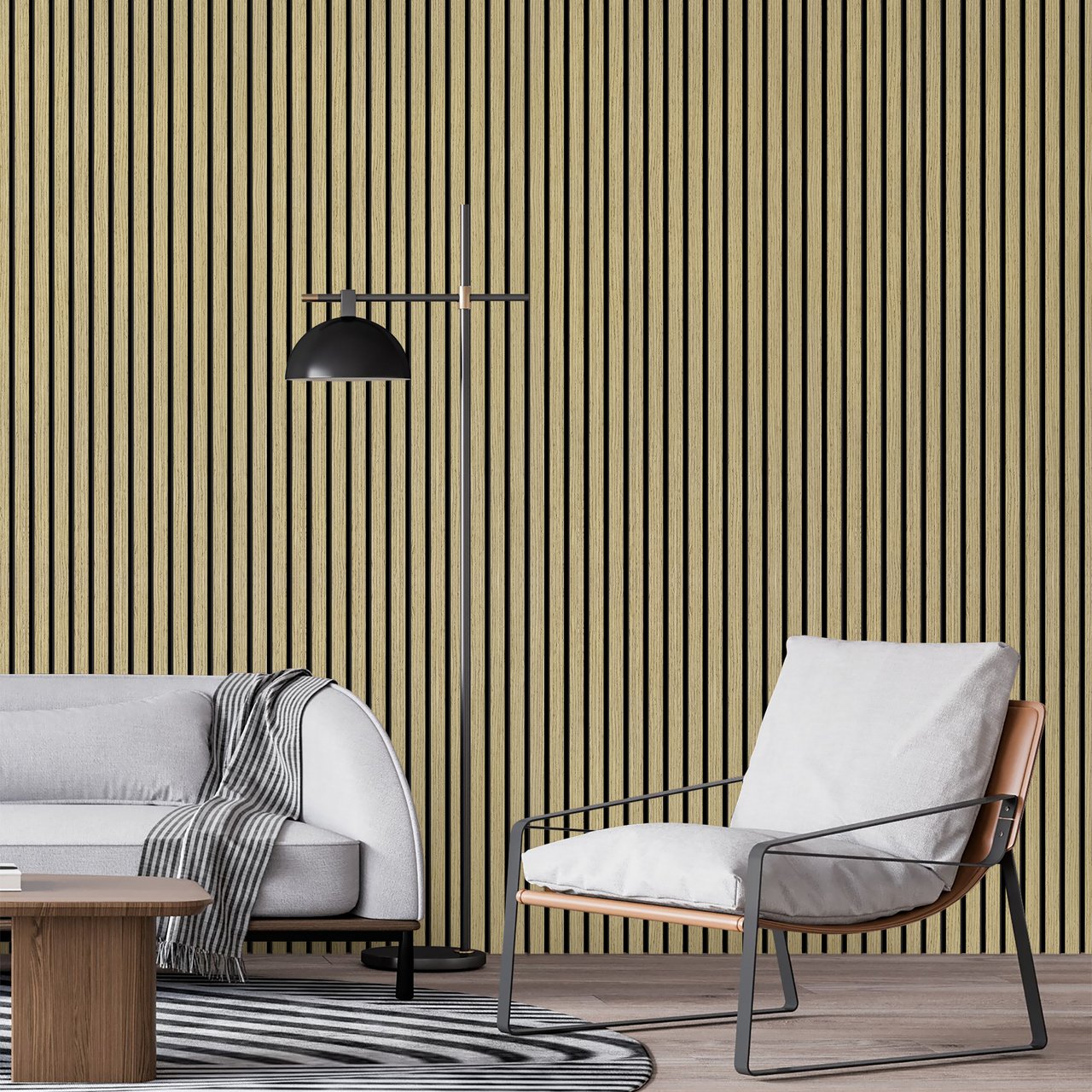 LIND AKUSTIKK SPILEELEMENT LYNGEN 2400X600X16 LIND AKUSTIKK SPILEELEMENT LYNGEN 2400X600X16