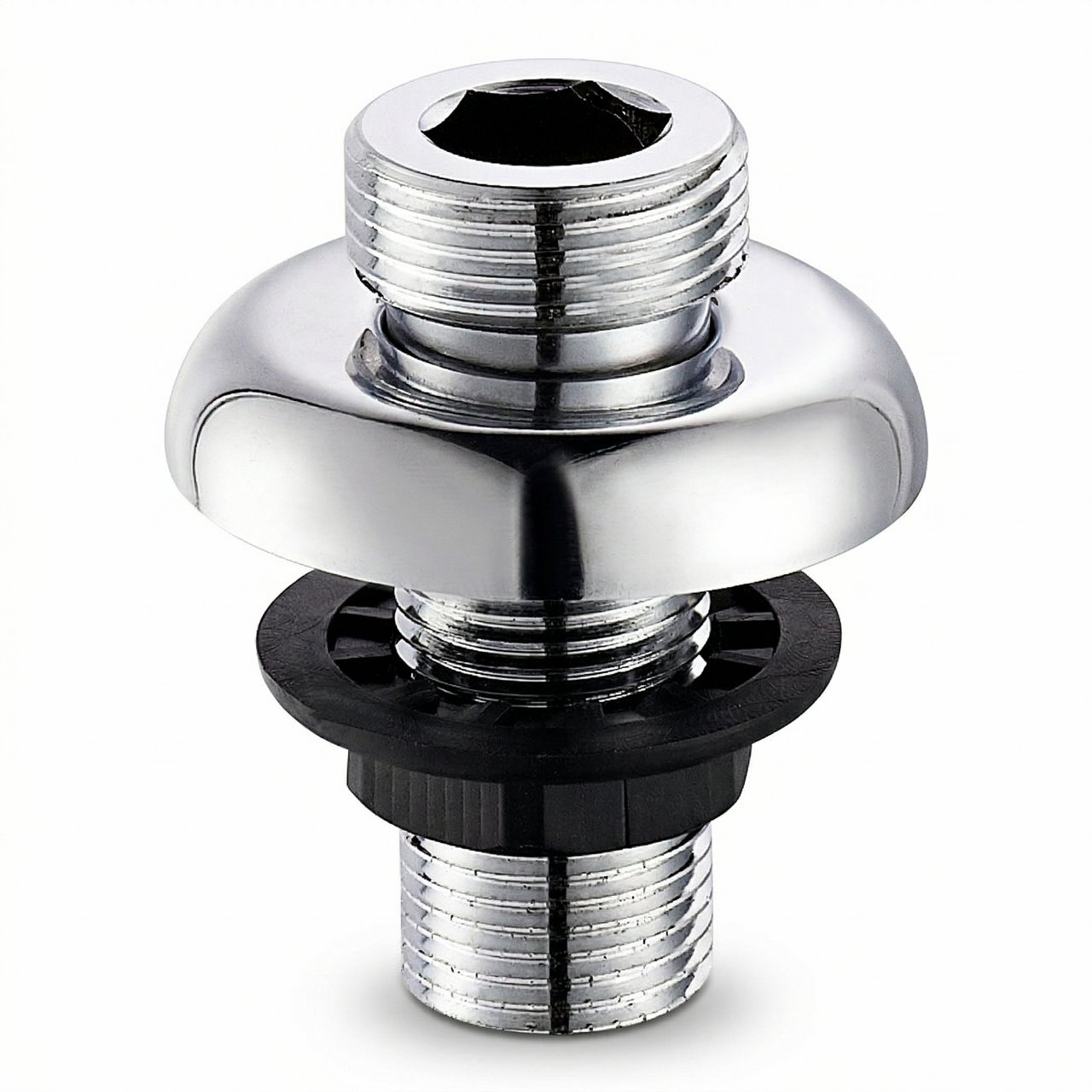 CELESTE KABINETTGJENNOMFØRING 1/2"X3/4" 55MM 2STK KROM