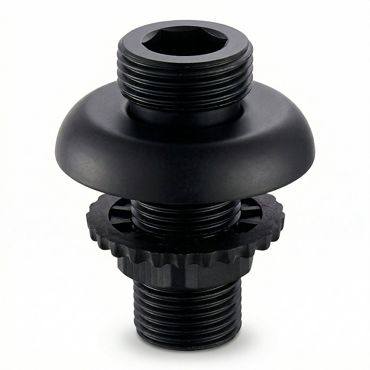 CELESTE KABINETTGJENNOMFØRING 1/2"X3/4" 55MM 2STK SORT