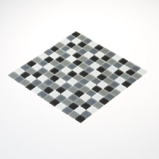 CRYSTAL MOSAIC MIX MATT GREY CRYSTAL MOSAIC MIX MATT GREY