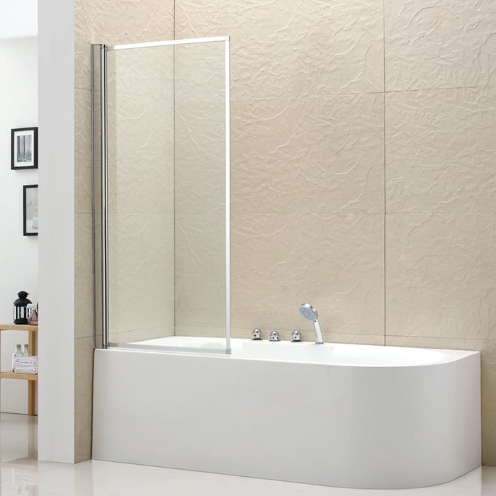 INNOVATION DESIGN BADEKARVEGG 75X148 CM M/ LAMINERT GLASS, KROM INNOVATION DESIGN BADEKARVEGG 75X148 CM M/ LAMINERT GLASS, KROM