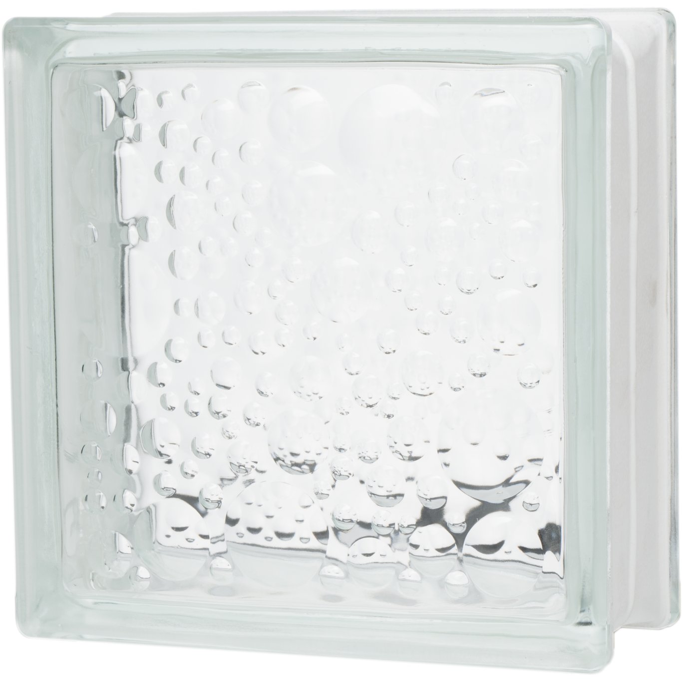 GLASS BLOCK - WATER BUBBLE CLEAR