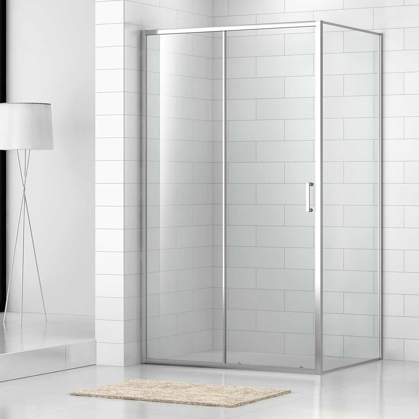 CELESTE FASTO SIDEVEGG 78.5-80 CM M/ SIKKERHETSFOLIE, KROM CELESTE FASTO SIDEVEGG 78.5-80 CM M/ SIKKERHETSFOLIE, KROM