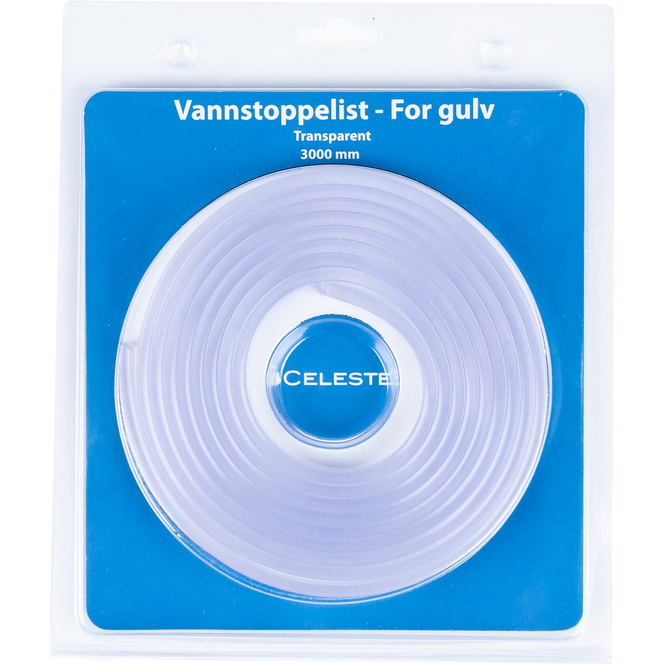 CELESTE TRANSPARENT VANNSTOPPLIST 3M CELESTE TRANSPARENT VANNSTOPPLIST 3M
