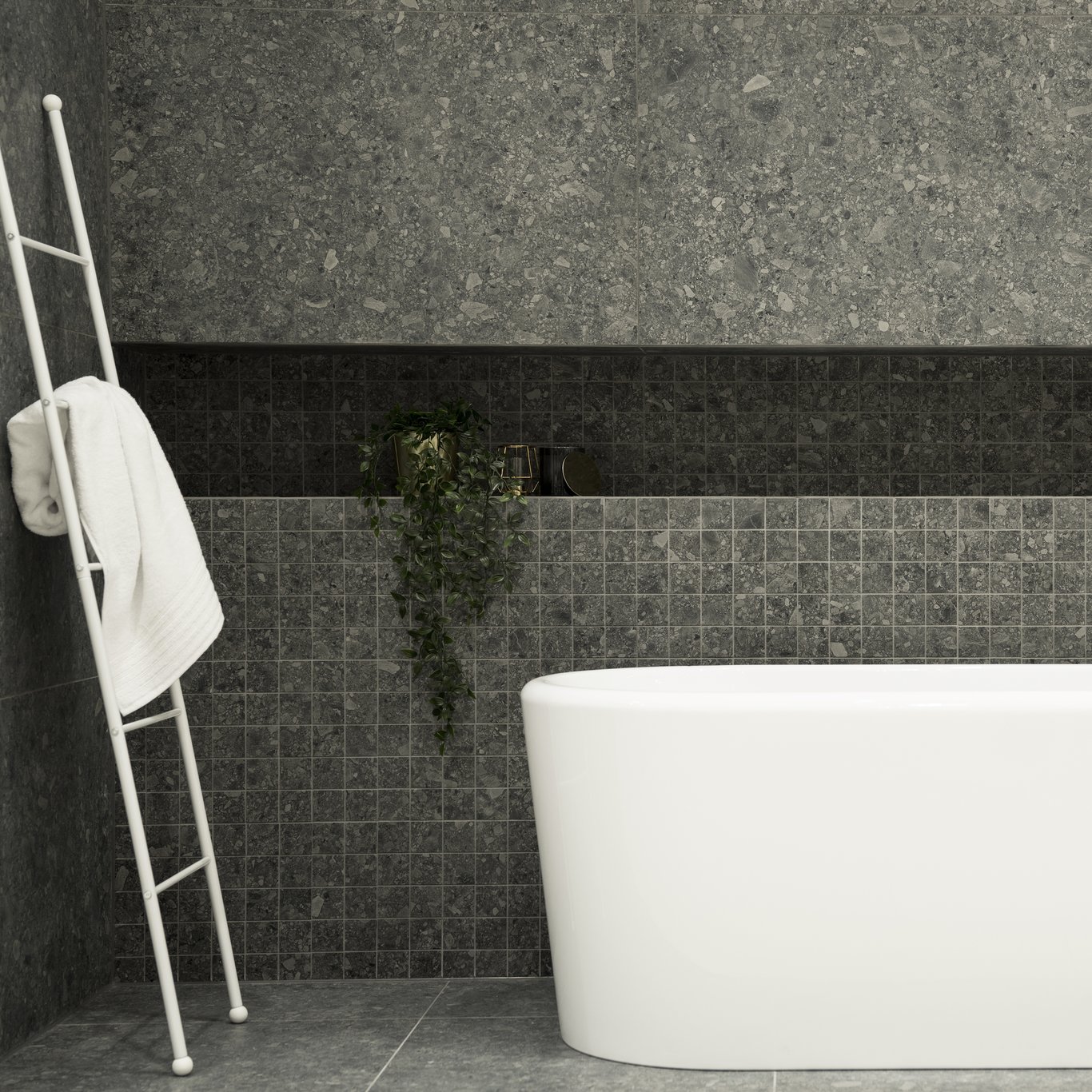 PIETRE DI PARAGONE MOSAICO GRE NERO 6X6 9MM PIETRE DI PARAGONE MOSAICO GRE NERO 6X6 9MM