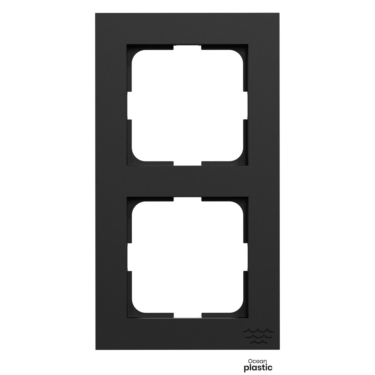 ELKO PLUS RAMME 2 HULL HAVPLAST SORT ELKO PLUS RAMME 2 HULL HAVPLAST SORT