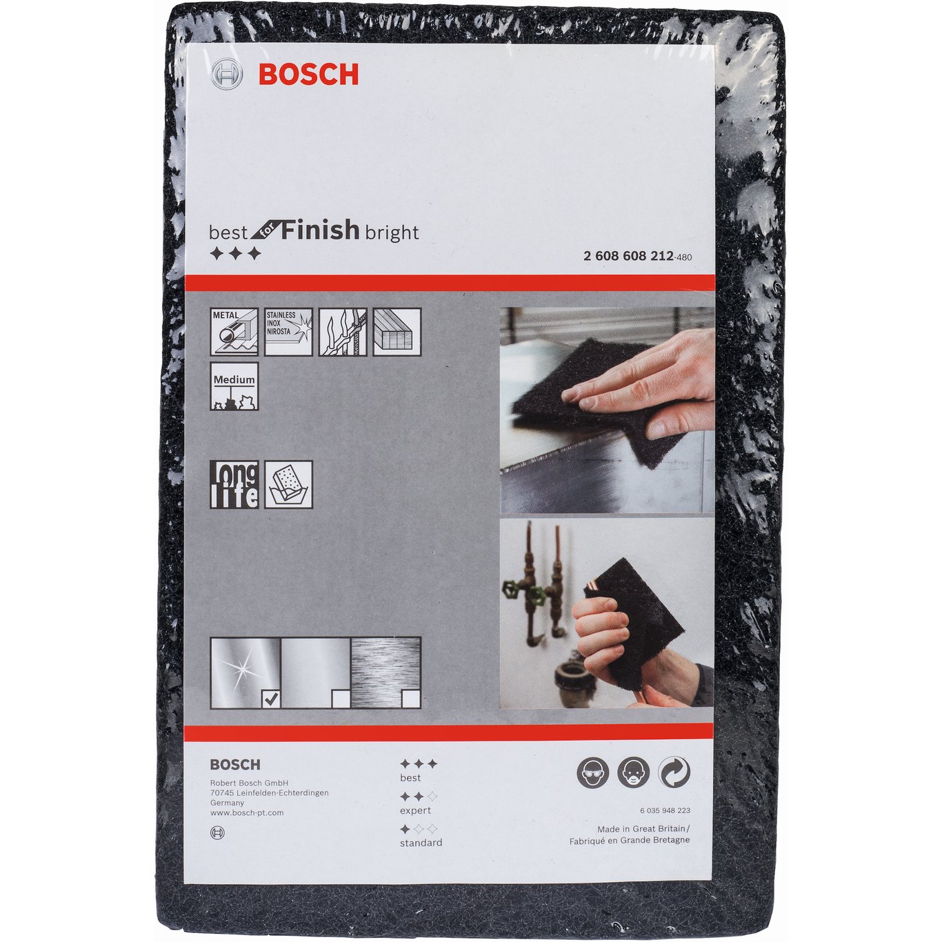 BOSCH SLIPEFLEECE 152X229 MEDIUM BOSCH SLIPEFLEECE 152X229 MEDIUM