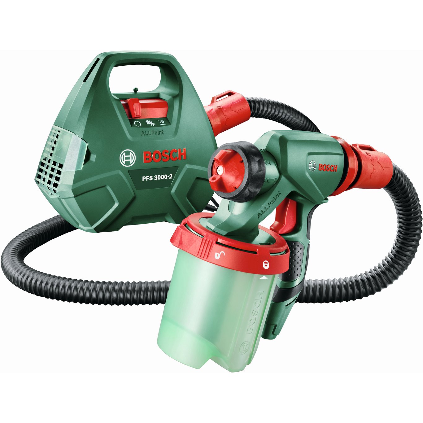 BOSCH SPRØYTEPISTOL PFS 3000-2 650W BOSCH SPRØYTEPISTOL PFS 3000-2 650W