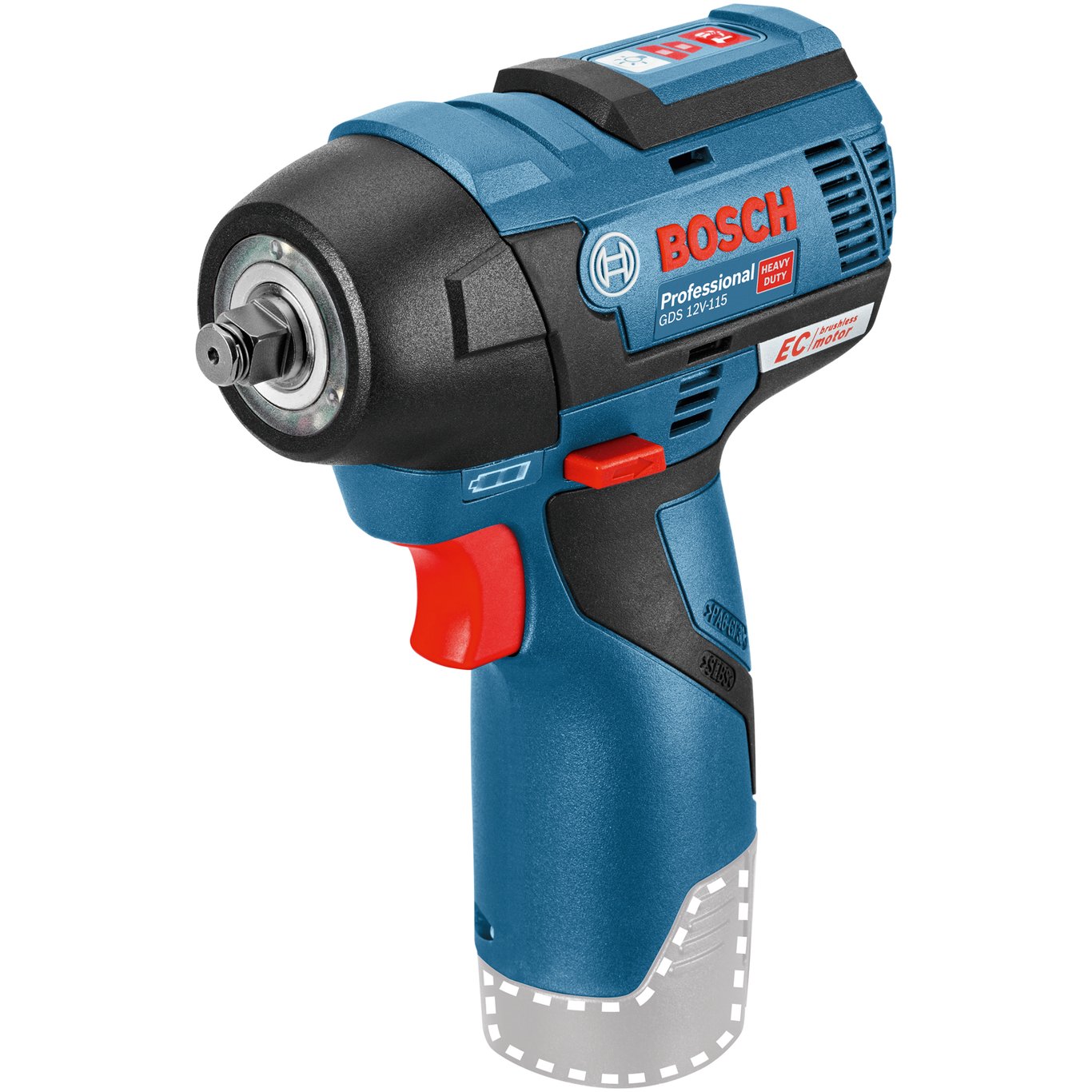 BOSCH MUTTERTREKKER GDS 12V-115 SOLO