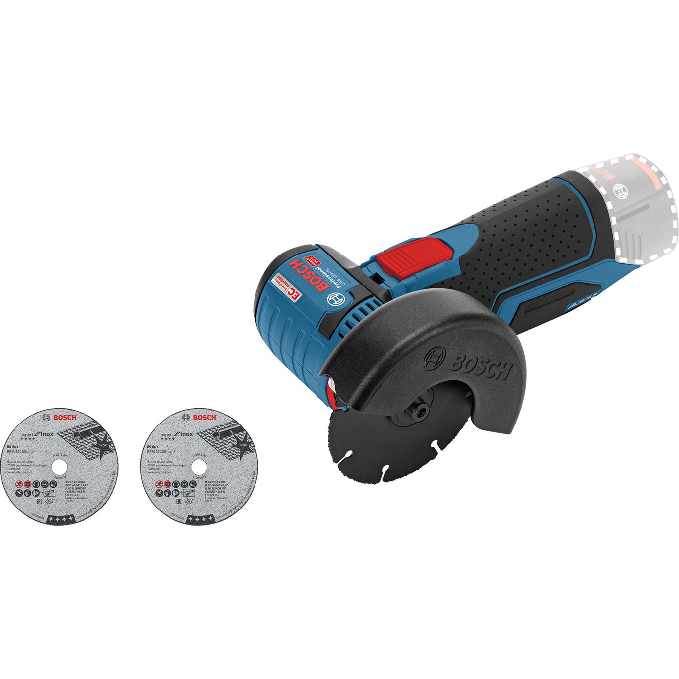 BOSCH VINKELSLIPER GWS 12V-76 SOLO BOSCH VINKELSLIPER GWS 12V-76 SOLO