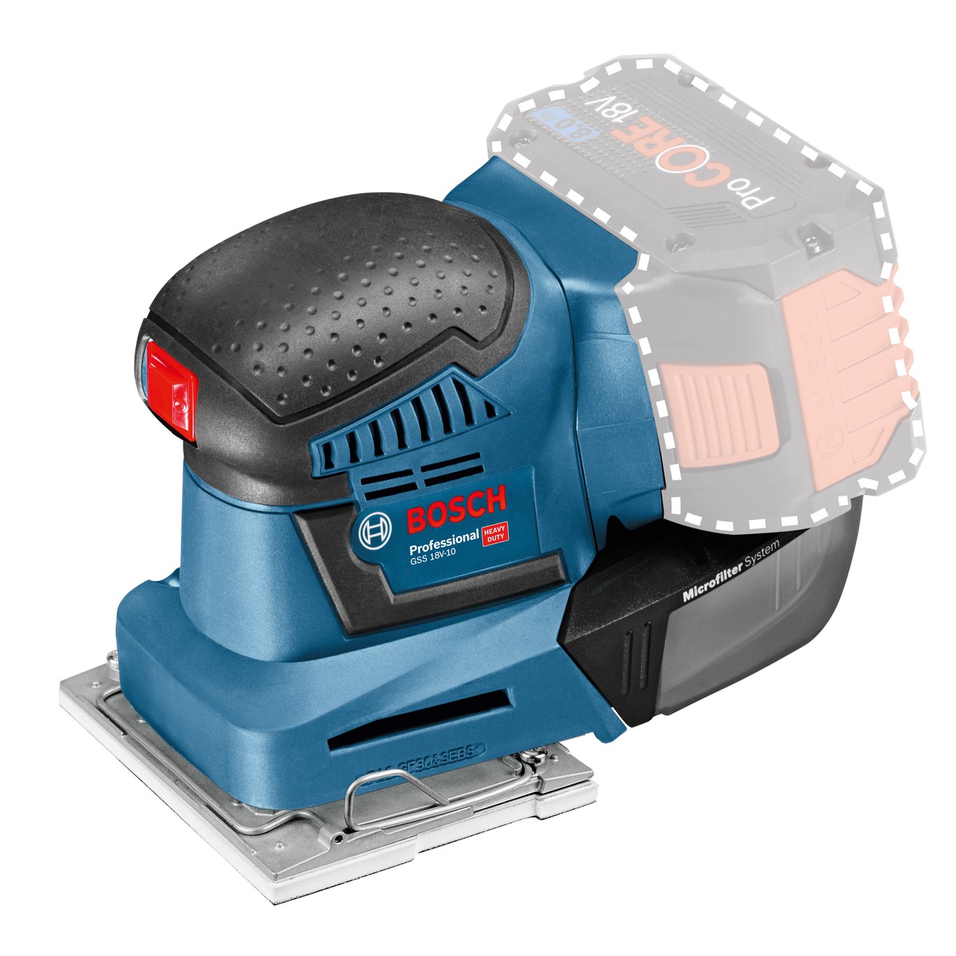 BOSCH PLANSLIPER GSS 18 V-LI SOLO