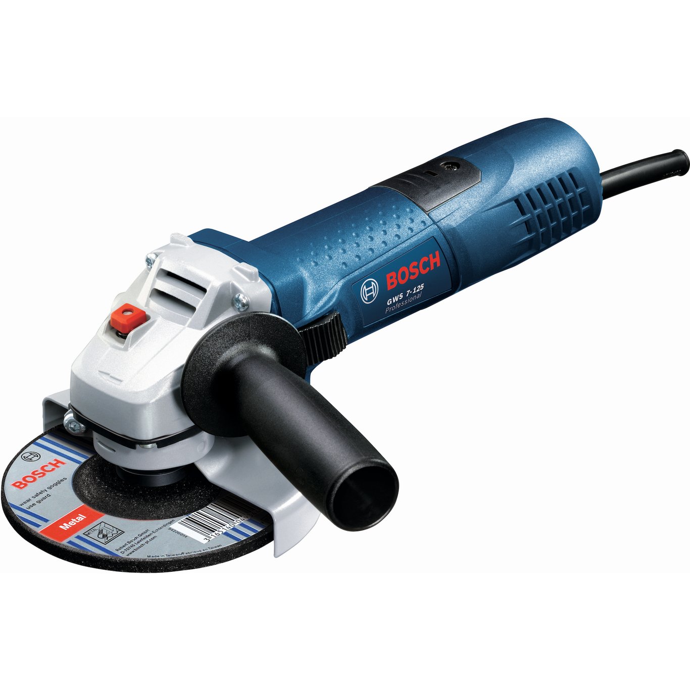 BOSCH VINKELSLIPER GWS 7-125 COMPACT 720W BOSCH VINKELSLIPER GWS 7-125 COMPACT 720W