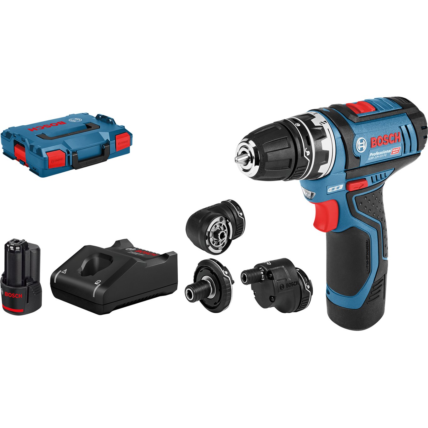 BOSCH DRILL GSR 12V-15FC 2X2,0AH BOSCH DRILL GSR 12V-15FC 2X2,0AH