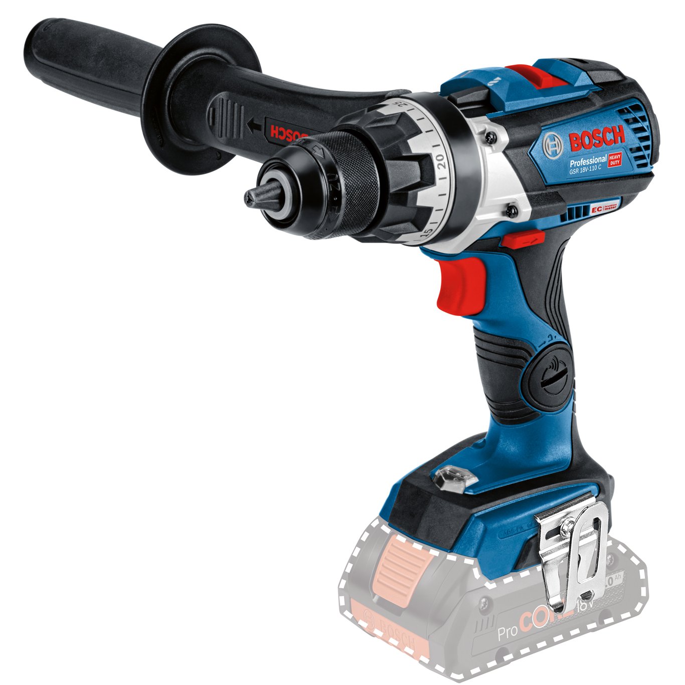 BOSCH DRILL GSR 18V-110 C SOLO BOSCH DRILL GSR 18V-110 C SOLO