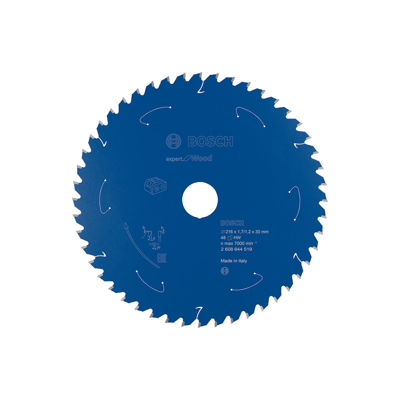 BOSCH SIRKELSAGBLAD EXP ACCU TRE 216X30 48T