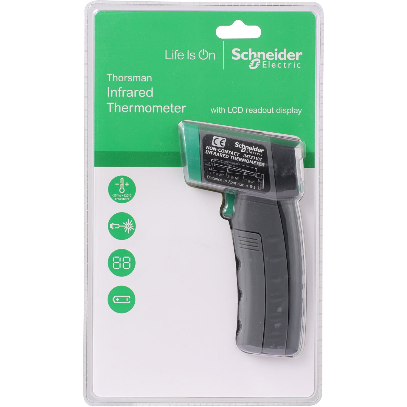 SCHNEIDER TERMOMETER IR 530 GR C IMT23107 SCHNEIDER TERMOMETER IR 530 GR C IMT23107