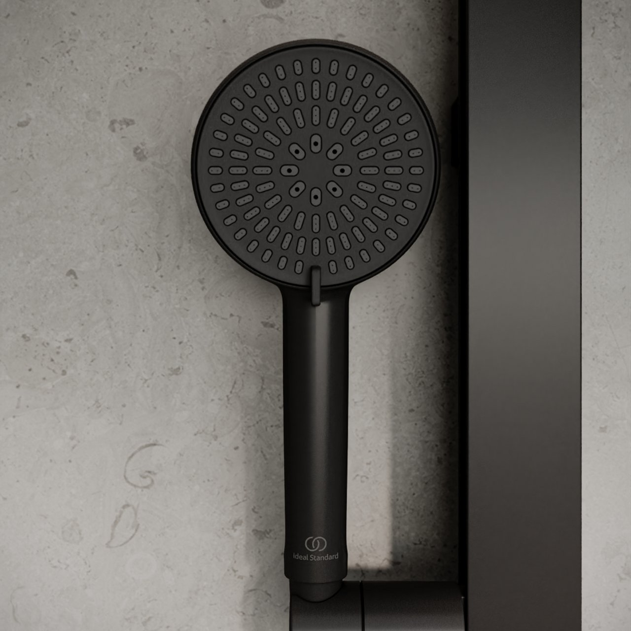 IDEAL STANDARD ALU + HÅNDDUSJ 2-SPRAY MATT SORT IDEAL STANDARD ALU + HÅNDDUSJ 2-SPRAY MATT SORT