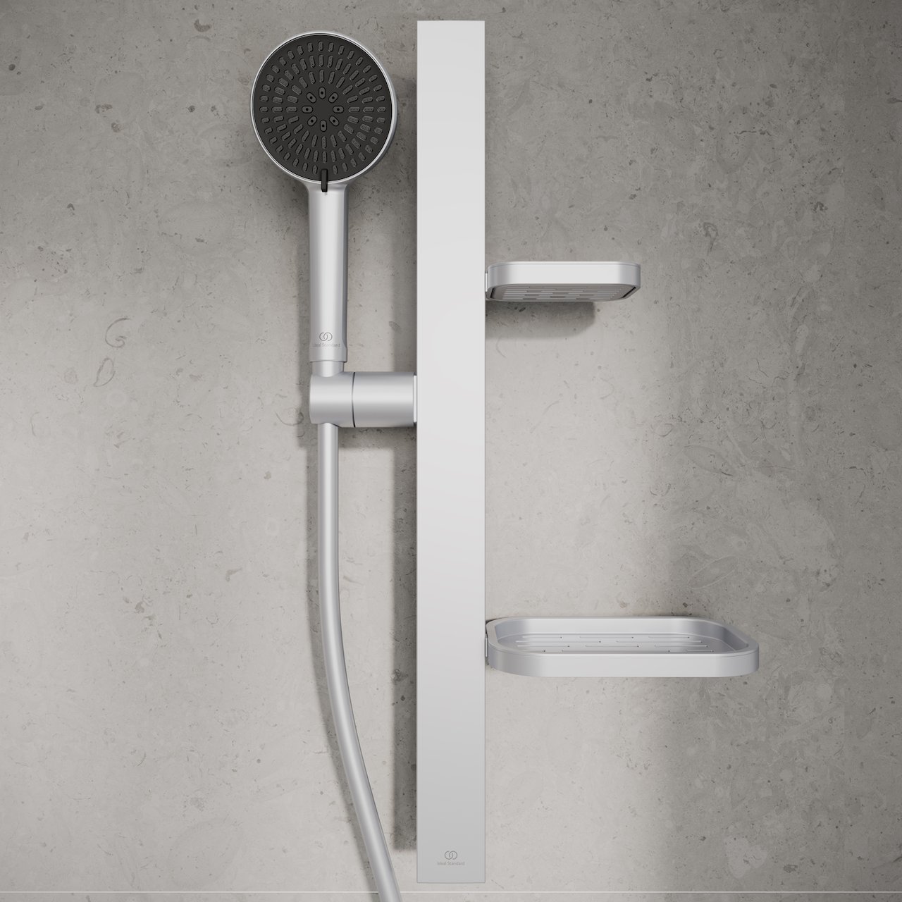 IDEAL STANDARD ALU+ DUSJSETT SILVER IDEAL STANDARD ALU+ DUSJSETT SILVER