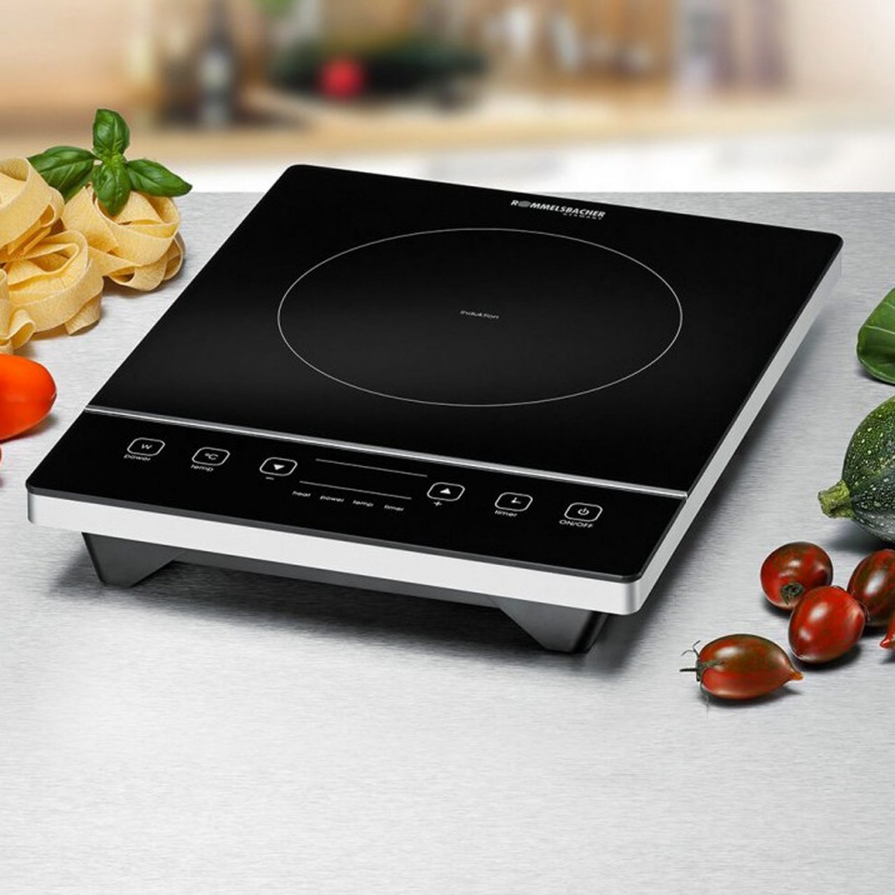 ROMMELSBACHER INDUKSJONSKOKEPLATE 2000 W ENKEL