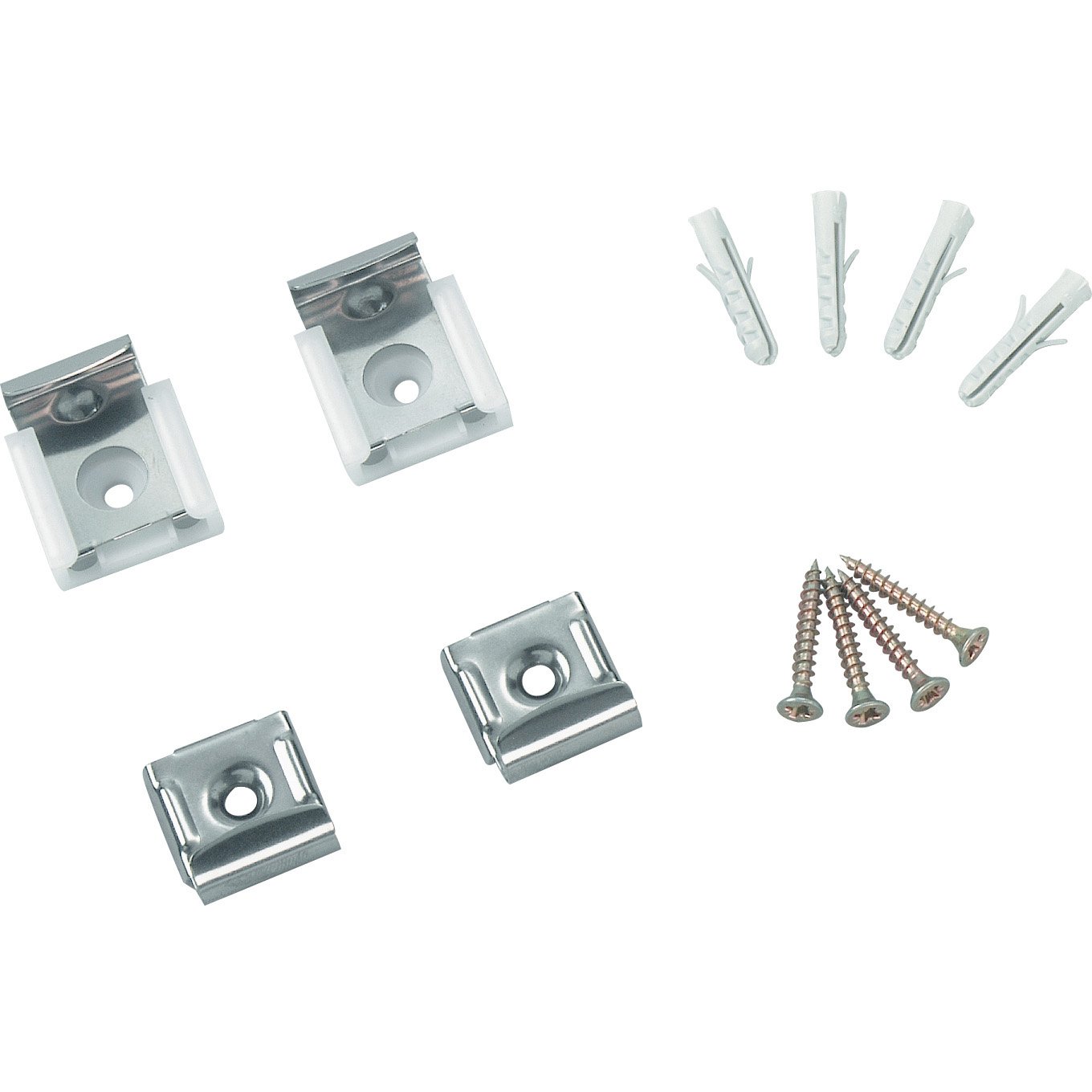 SPEILBESLAG MED FJÆRER 4 STK SPEILBESLAG MED FJÆRER 4 STK