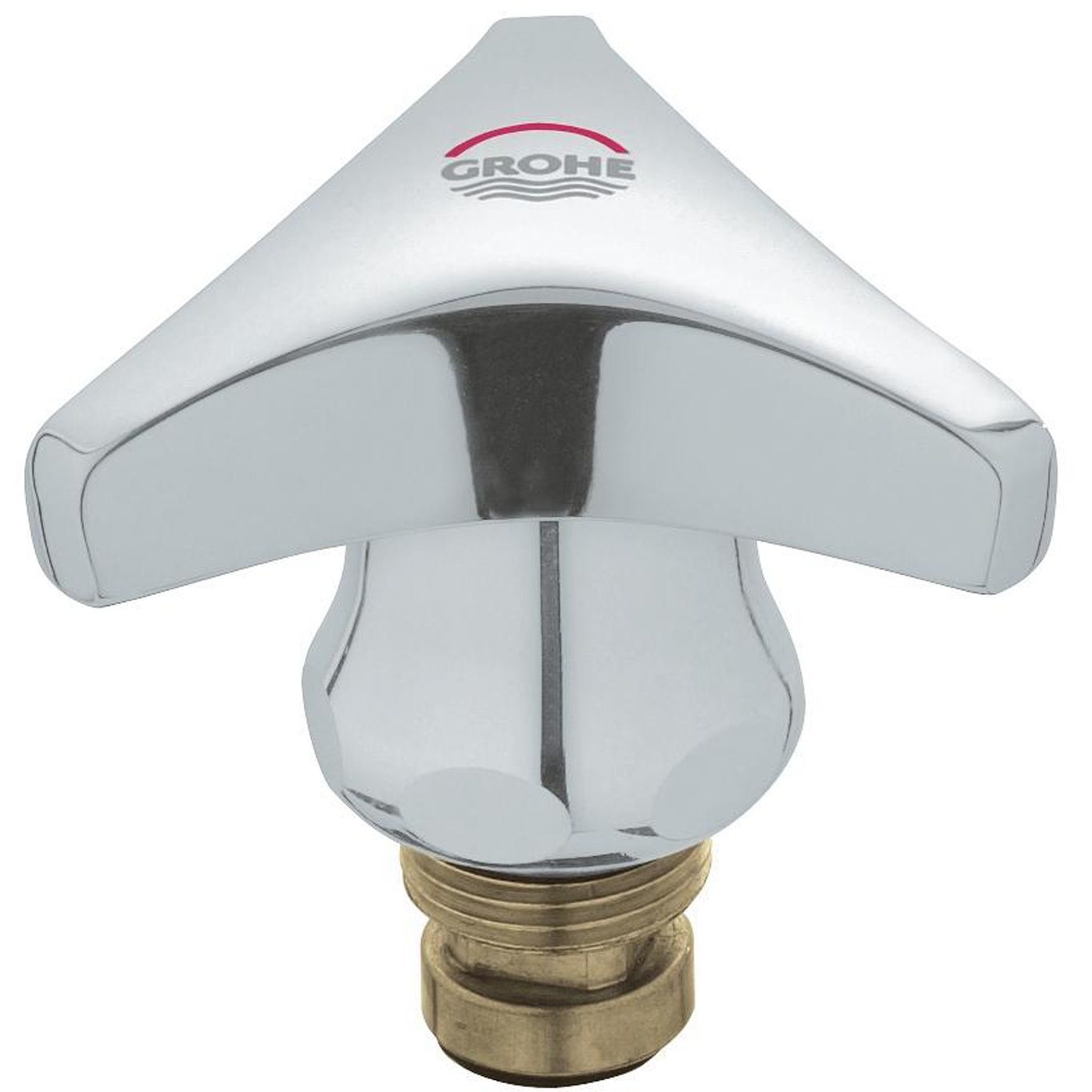 GROHE VENTILOVERDEL 3/8" RØD KROM