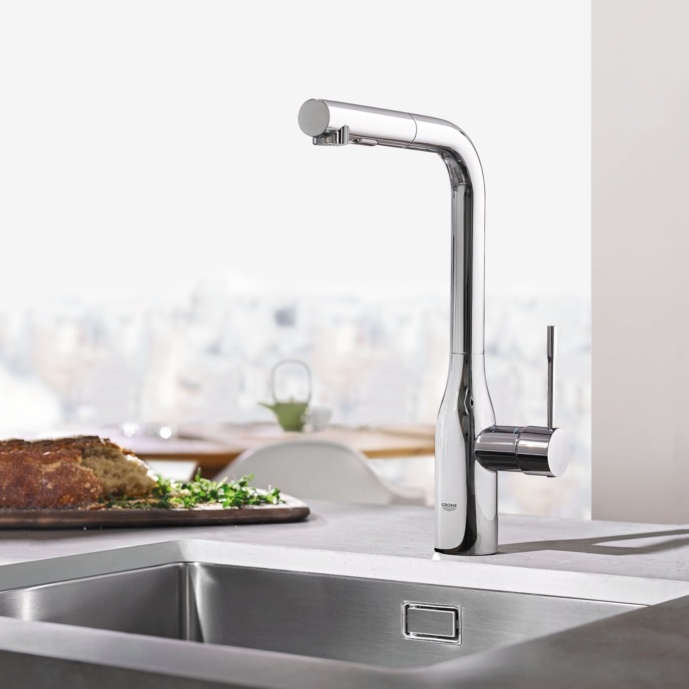 GROHE ESSENCE NEW KJØKKENARMATUR M/L-TUT GROHE ESSENCE NEW KJØKKENARMATUR M/L-TUT