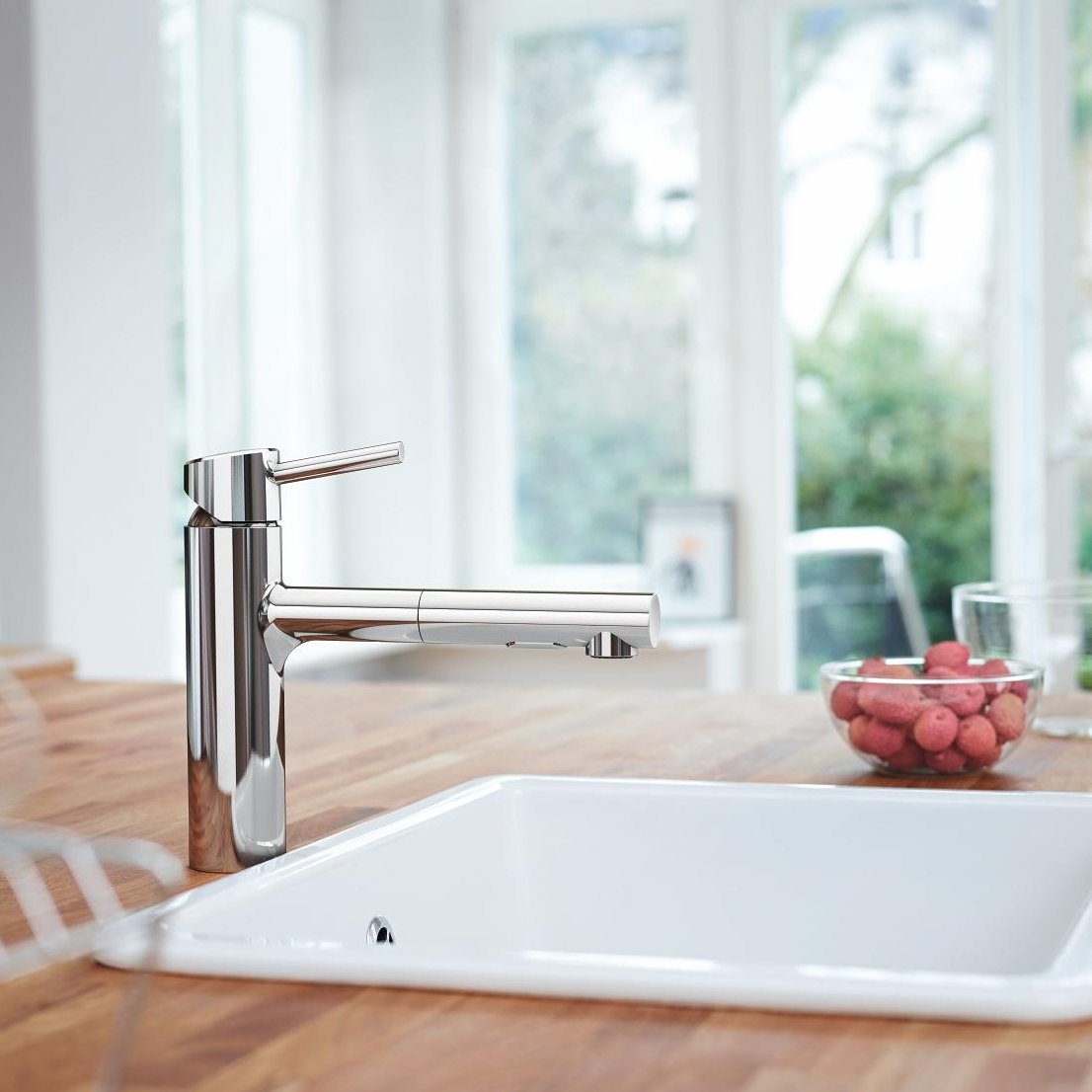 GROHE CONCETTO KJØKKENARMATUR M/UTTREKKBAR TUT OG DUSJSPRAY GROHE CONCETTO KJØKKENARMATUR M/UTTREKKBAR TUT OG DUSJSPRAY