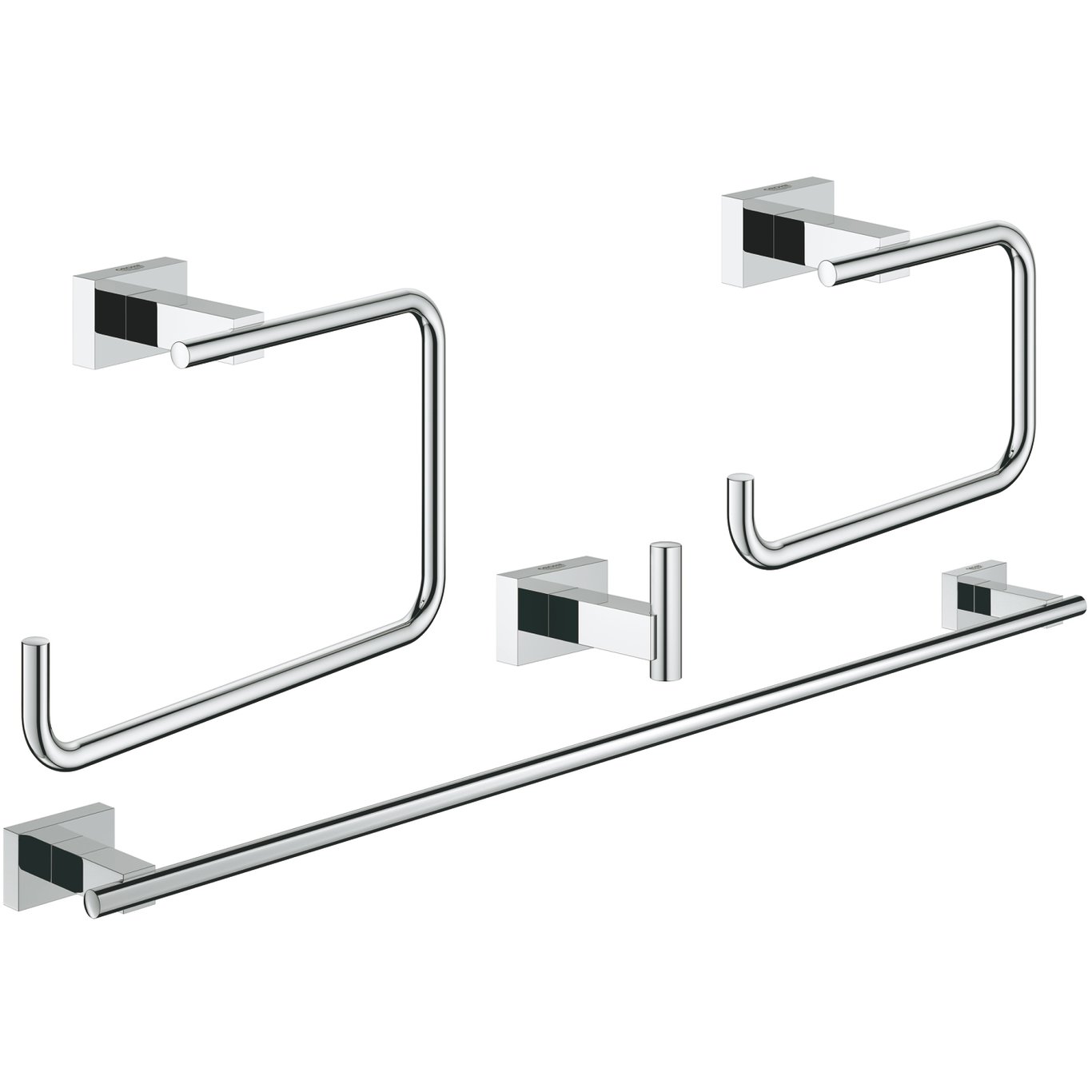 GROHE ESSENTITALS CUBE SET MASTER TILBEHØRSSETT 4-1 GROHE ESSENTITALS CUBE SET MASTER TILBEHØRSSETT 4-1