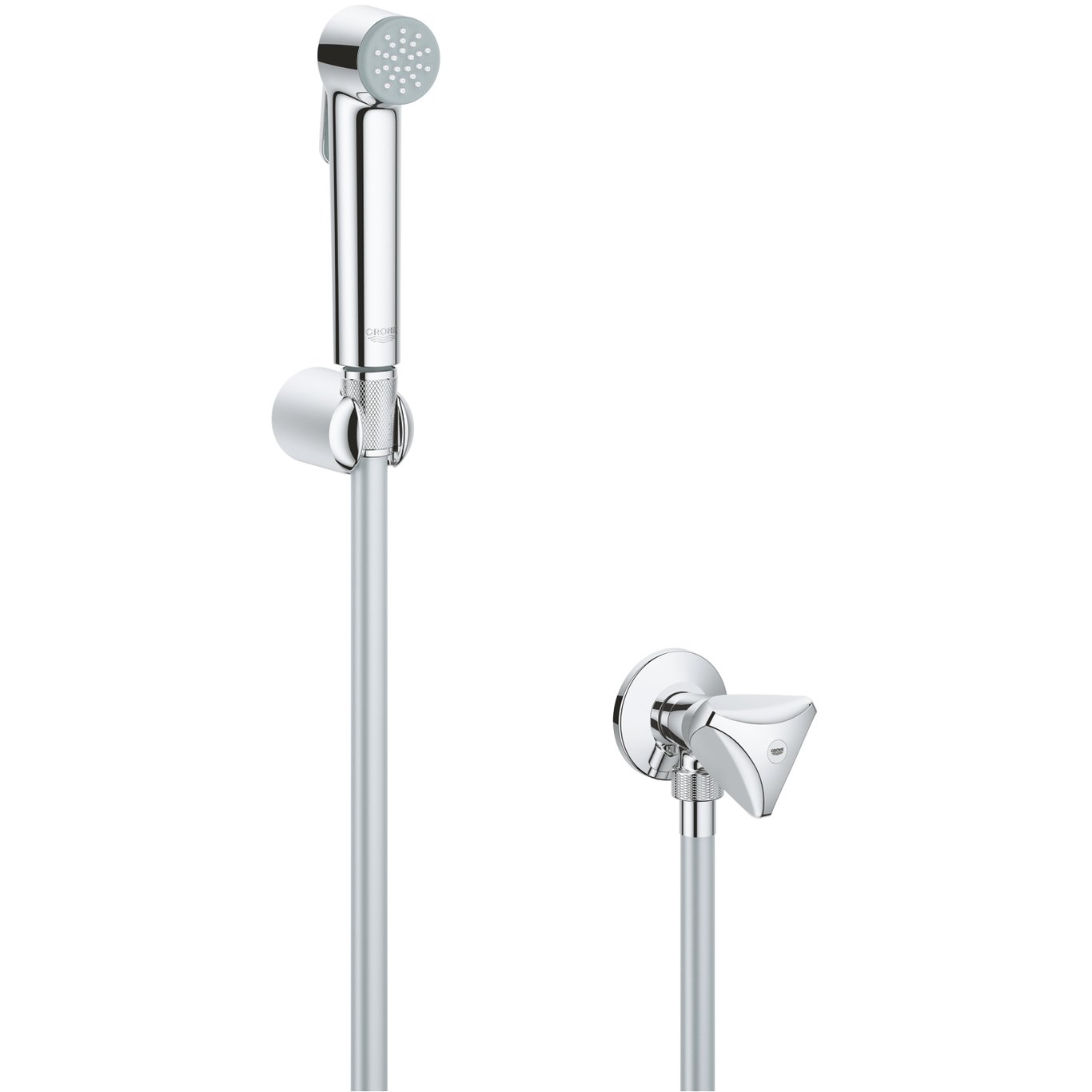 GROHE TEMPESTA-F TRIGGER SPRAY 30 VEGGHOLDER SET M/VENTIL GROHE TEMPESTA-F TRIGGER SPRAY 30 VEGGHOLDER SET M/VENTIL