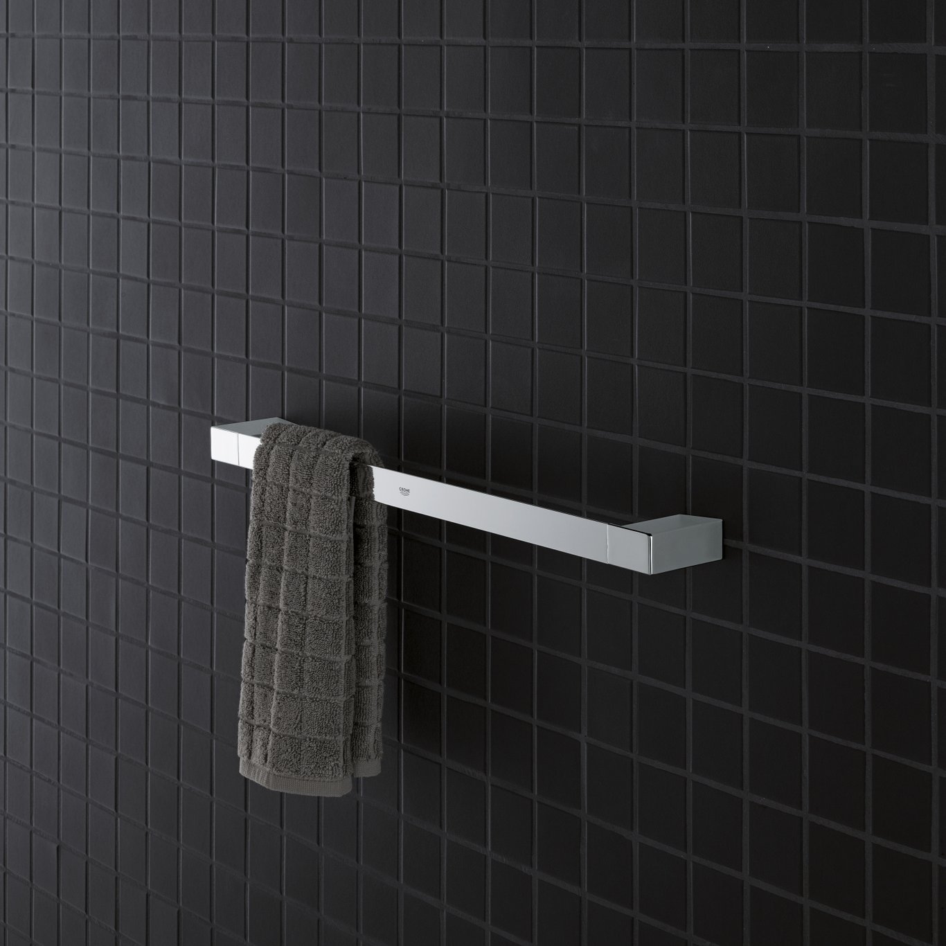 GROHE SELECTION CUBE HÅNDKLESTANG KROM GROHE SELECTION CUBE HÅNDKLESTANG KROM