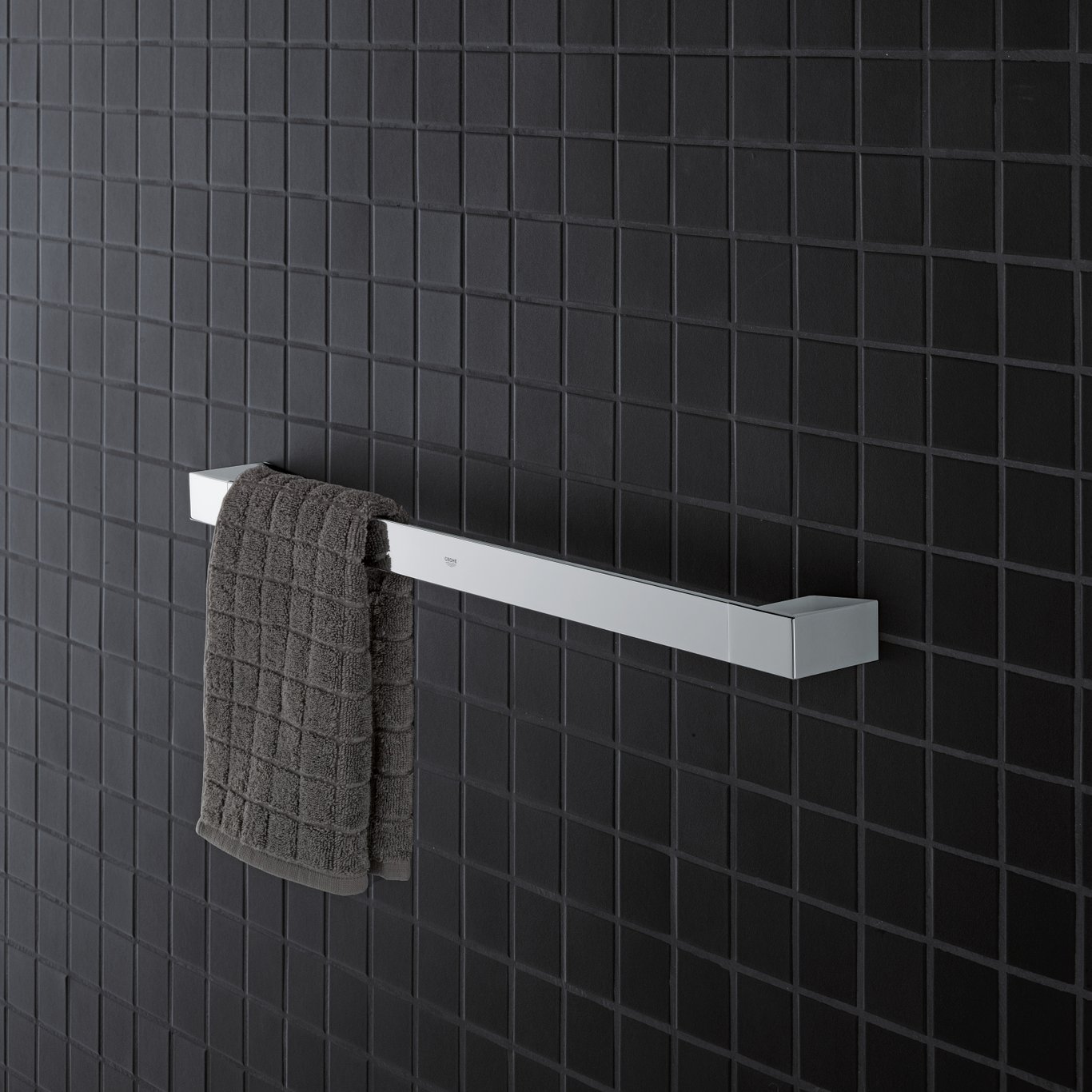 GROHE SELECTION CUBE GREP/HÅNDKLESTANG KROM