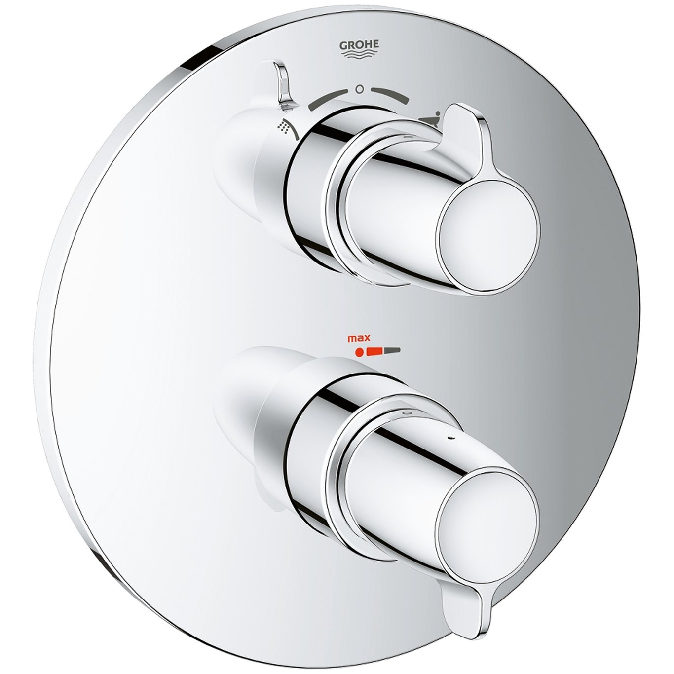 GROHE GROHTHERM SPECIAL KAR- OG DUSJBATTERI KROM GROHE GROHTHERM SPECIAL KAR- OG DUSJBATTERI KROM
