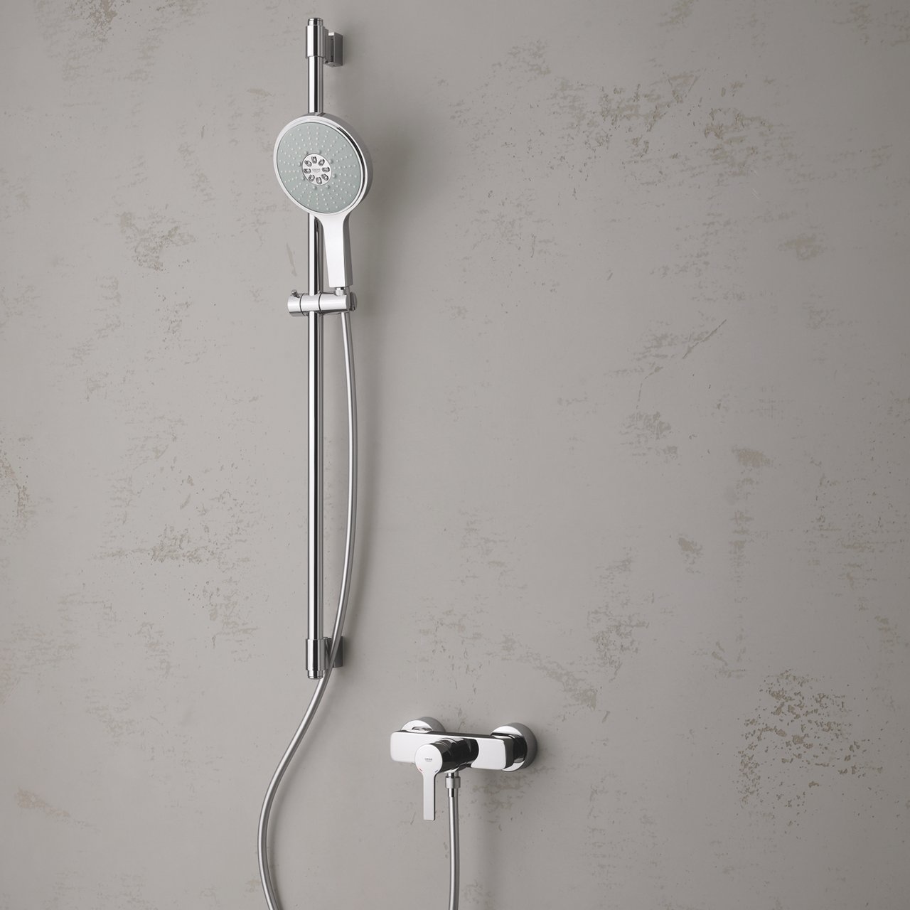 GROHE LINEARE DUSJBATTERI KROM GROHE LINEARE DUSJBATTERI KROM